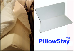 PillowStay Adjustable Bed Pillow Keeper Pillow Stay Pillow Support 